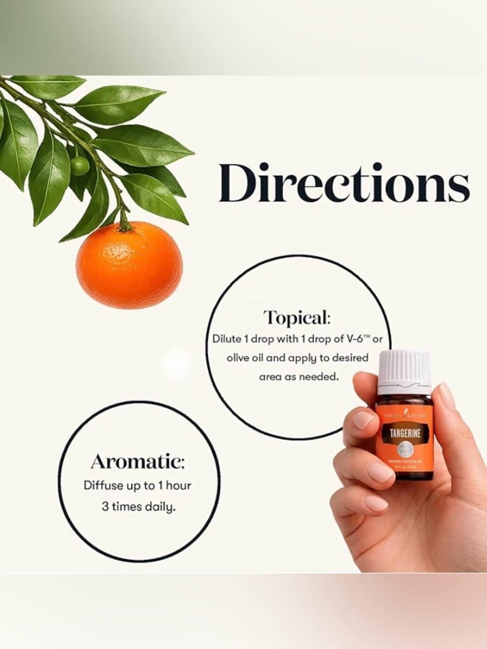 Young Living Tangerine Essential Oil 15 ml Brand New Unopened - Picture 10 of 10